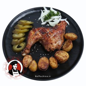 ران بریان زغالی